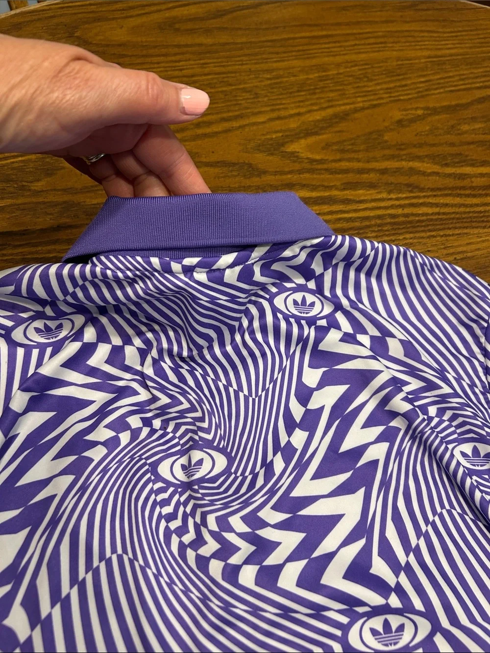 Adidas Rekive All-Over Print Polo Activewear